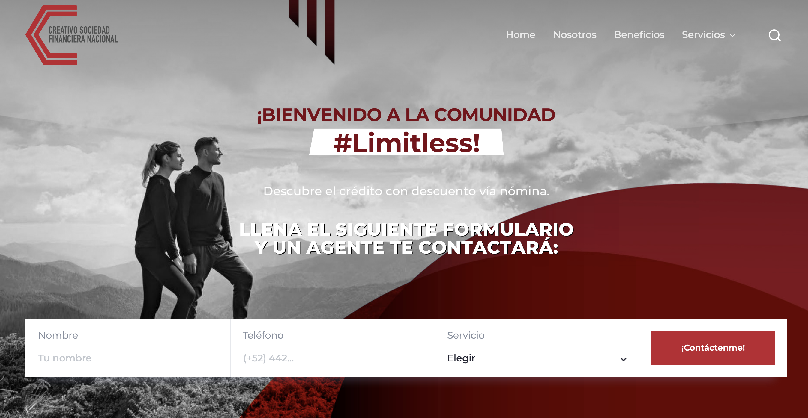 Ejemplo de Diseño Web (UI/UX)